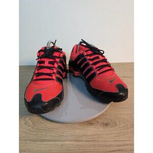 Nike Shox Women's  Running Shoes Size 10 Laser Crimson / Black 636088-600